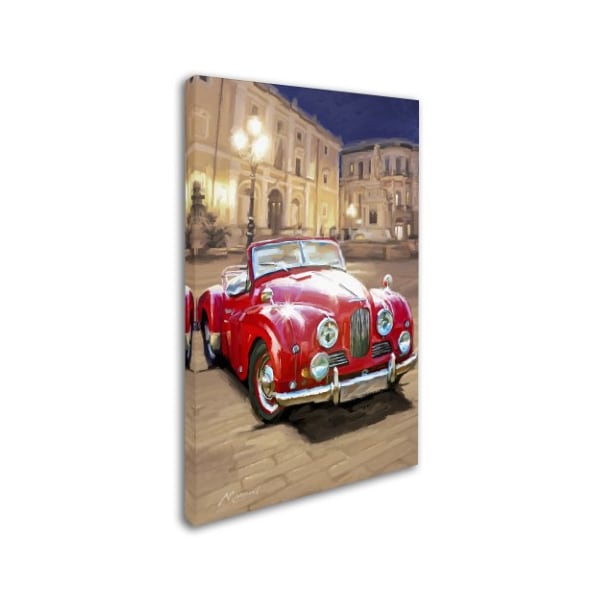 The Macneil Studio 'Red Sports Car' Canvas Art,12x19